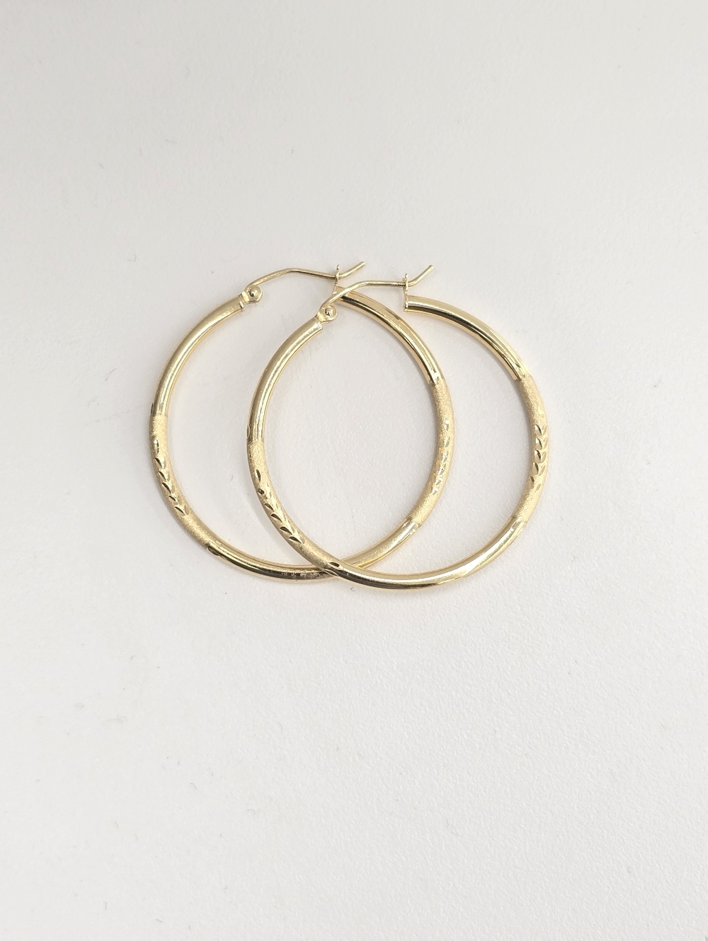 14kt Real Gold Hoop Earring